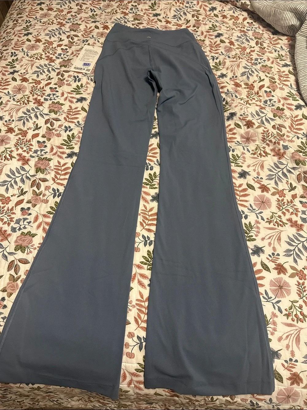 NWT Lululemon Groove Nulu High-Rise Flared Pant *Regular Steel Blue